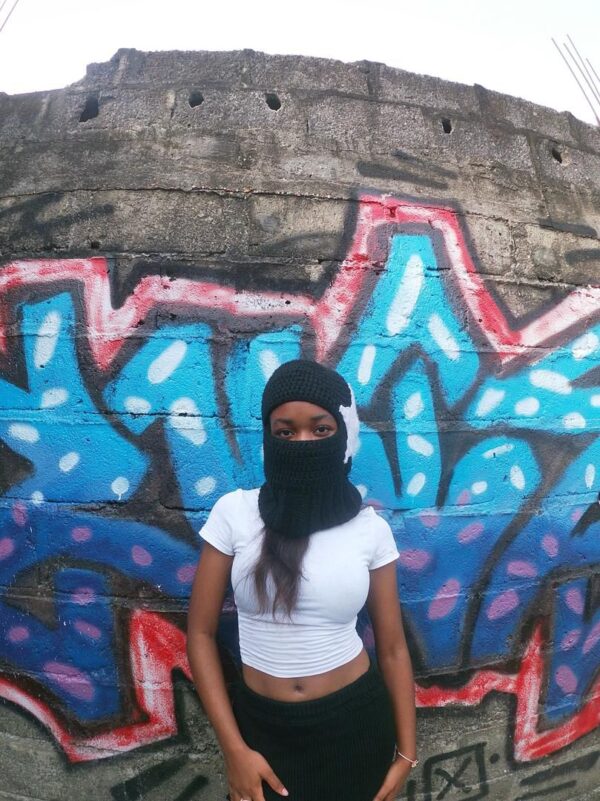 Cagoule Balaclava « Eyes Don’t Lie » - [Paiement par Wave : 07 69 56 72 76] - [Livraison en 1 Semaine] - Image 2
