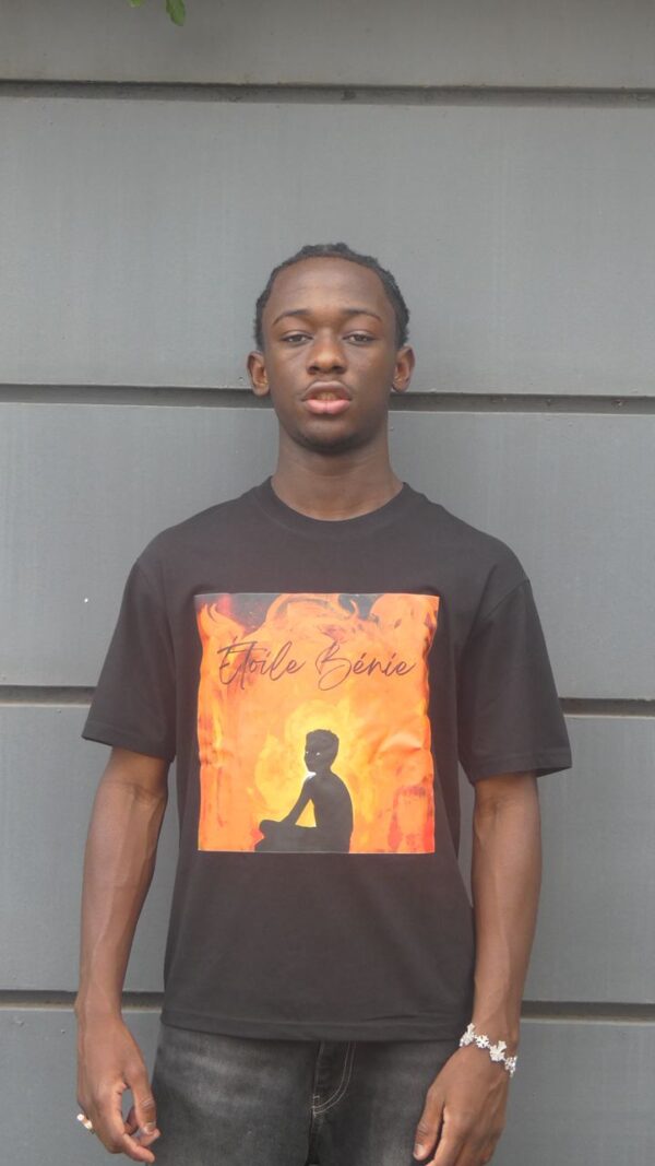 Tee Shirt Étoile Bénie – [Paiement par Wave : 07 69 56 72 76] - [Livraison en 1 Semaine]